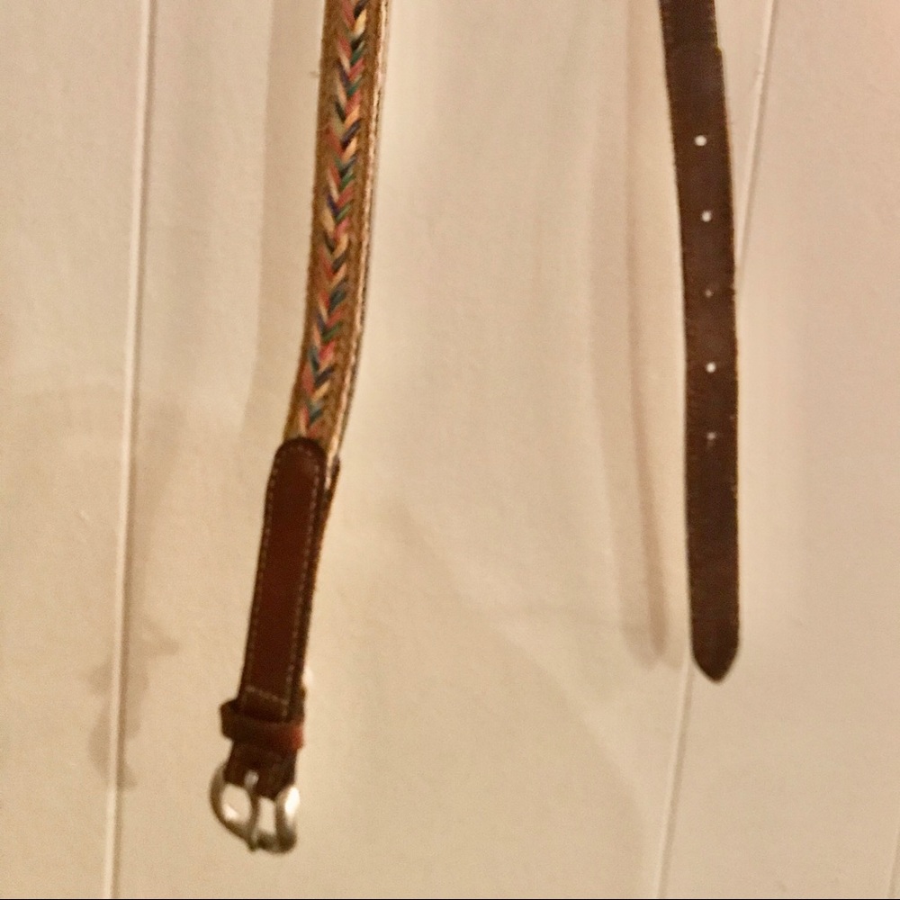 Multicolor and Brown Bohemian Belt